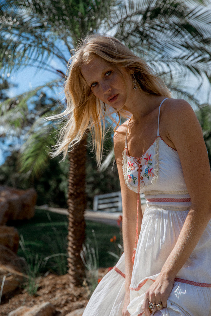 Any Way The Wind Blows Cotton Gown - Sample - Chasing Unicorns