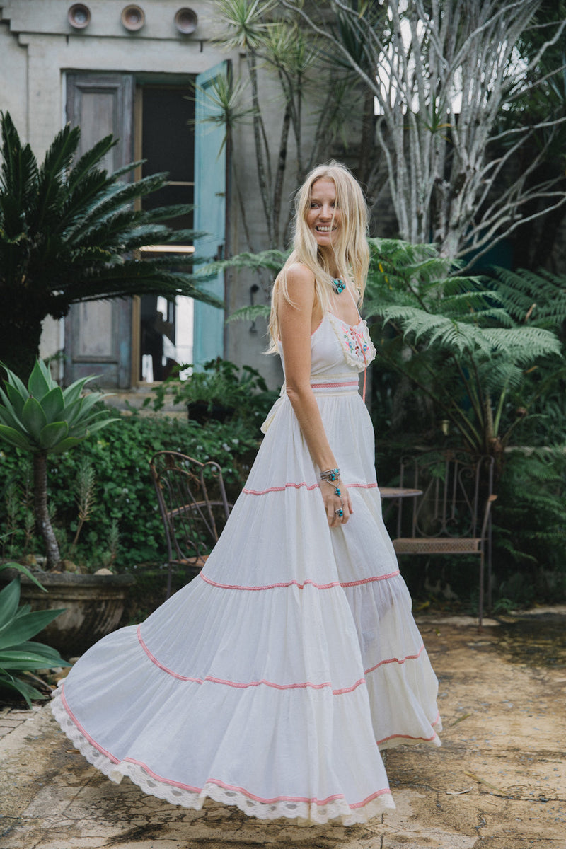 Any Way The Wind Blows Cotton Gown - Sample - Chasing Unicorns