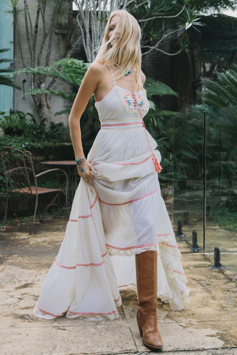 Any Way The Wind Blows Cotton Gown - Sample - Chasing Unicorns