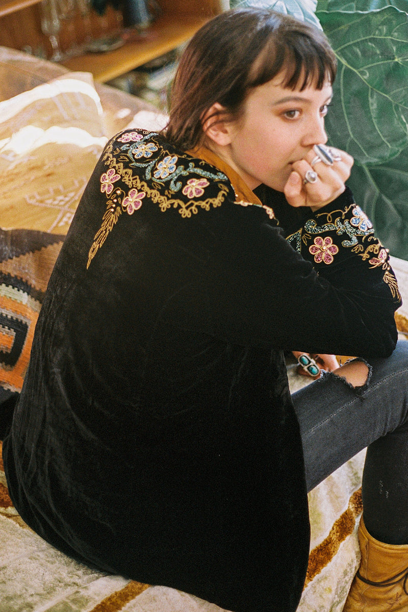 Black Magic Woman Jacket - Black - Chasing Unicorns