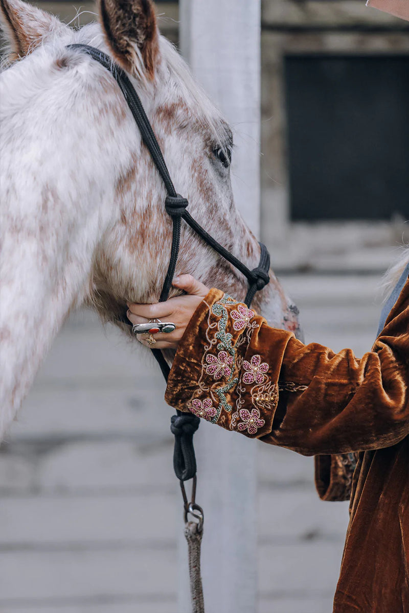 Black Magic Woman Jacket - Toffee - Chasing Unicorns