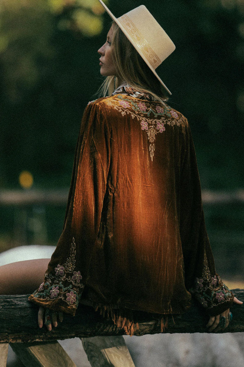 Black Magic Woman Jacket - Toffee - Chasing Unicorns