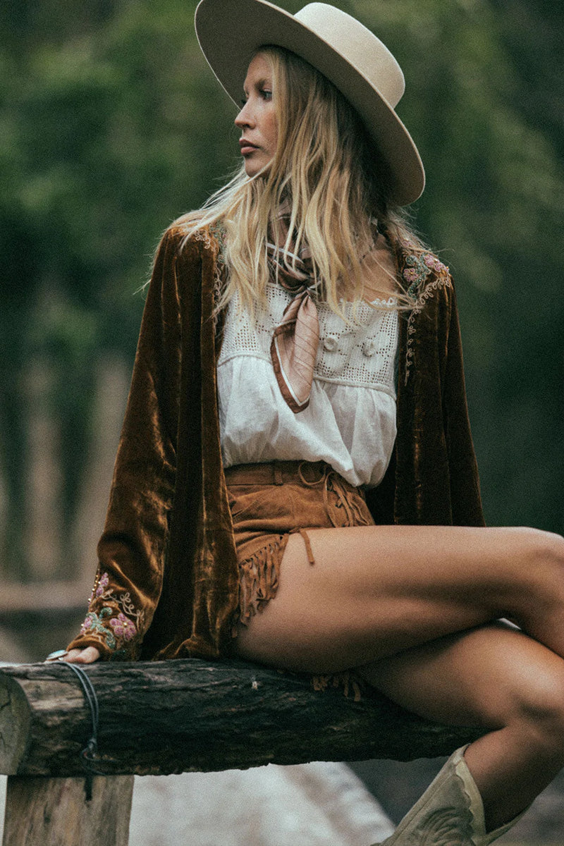 Black Magic Woman Jacket - Toffee - Chasing Unicorns