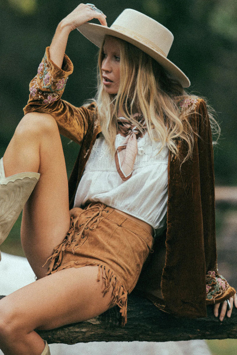 Black Magic Woman Jacket - Toffee - Chasing Unicorns