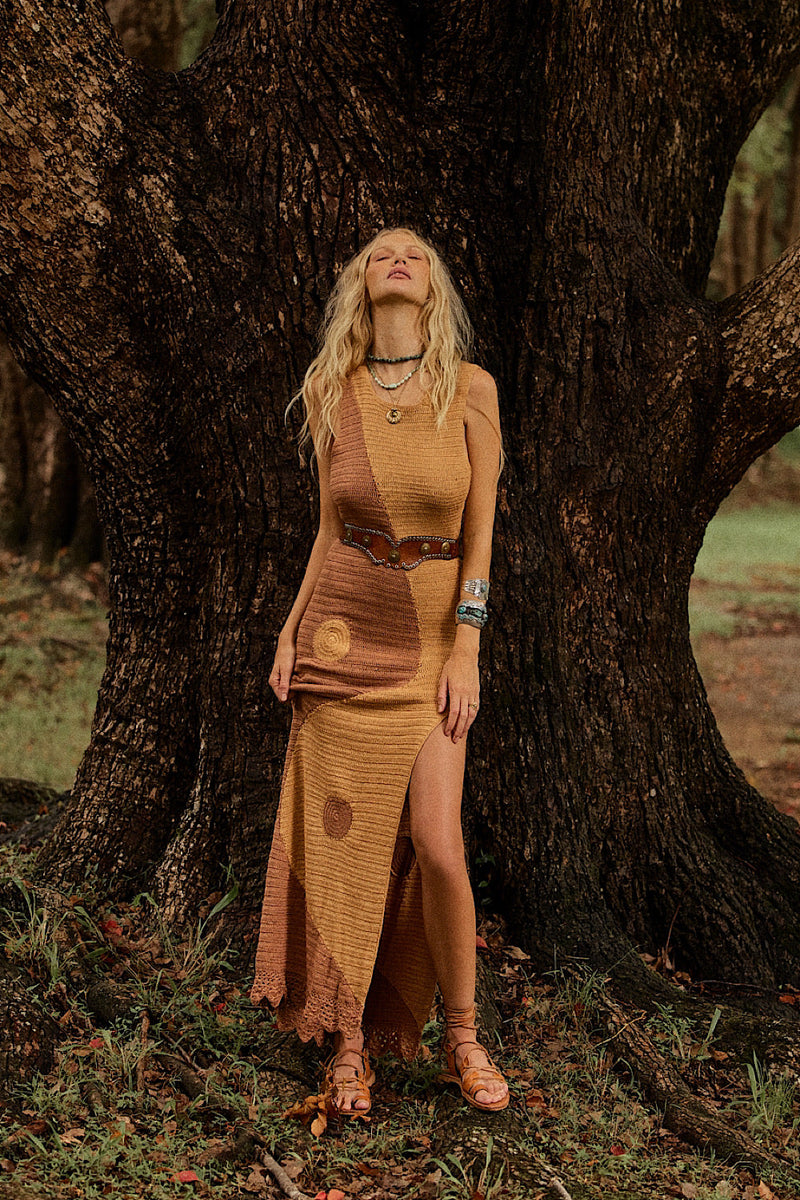 Black Summer Hand Crochet Maxi Dress - Sand - Chasing Unicorns