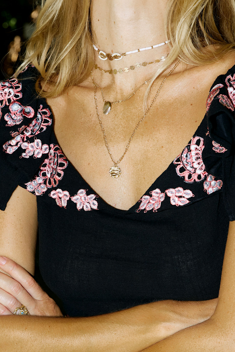 Bonita Maxi Dress - Black - Chasing Unicorns