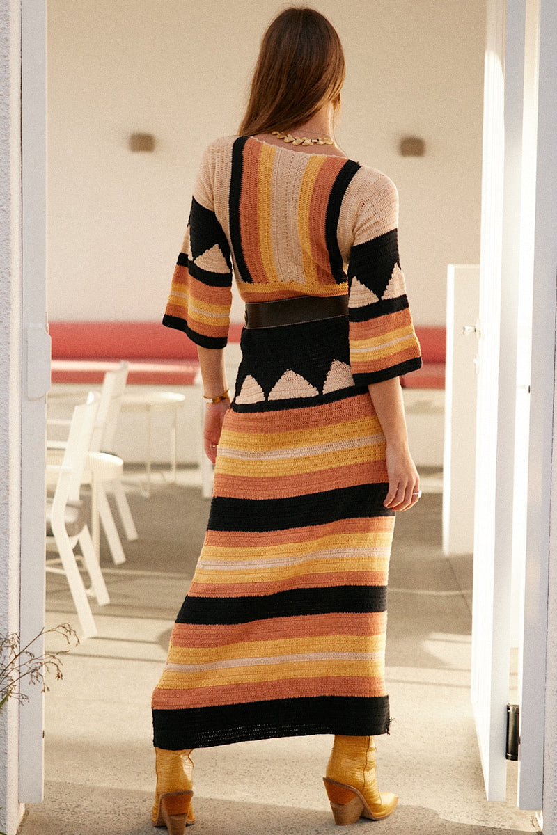 Brilliant Disguise Crochet Maxi Dress - Chasing Unicorns