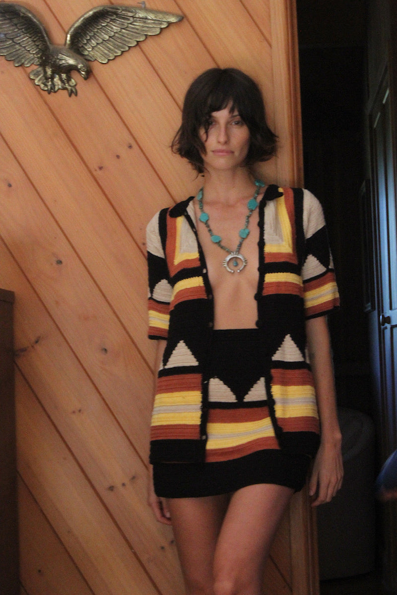 Brilliant Disguise Crochet Shirt - Chasing Unicorns