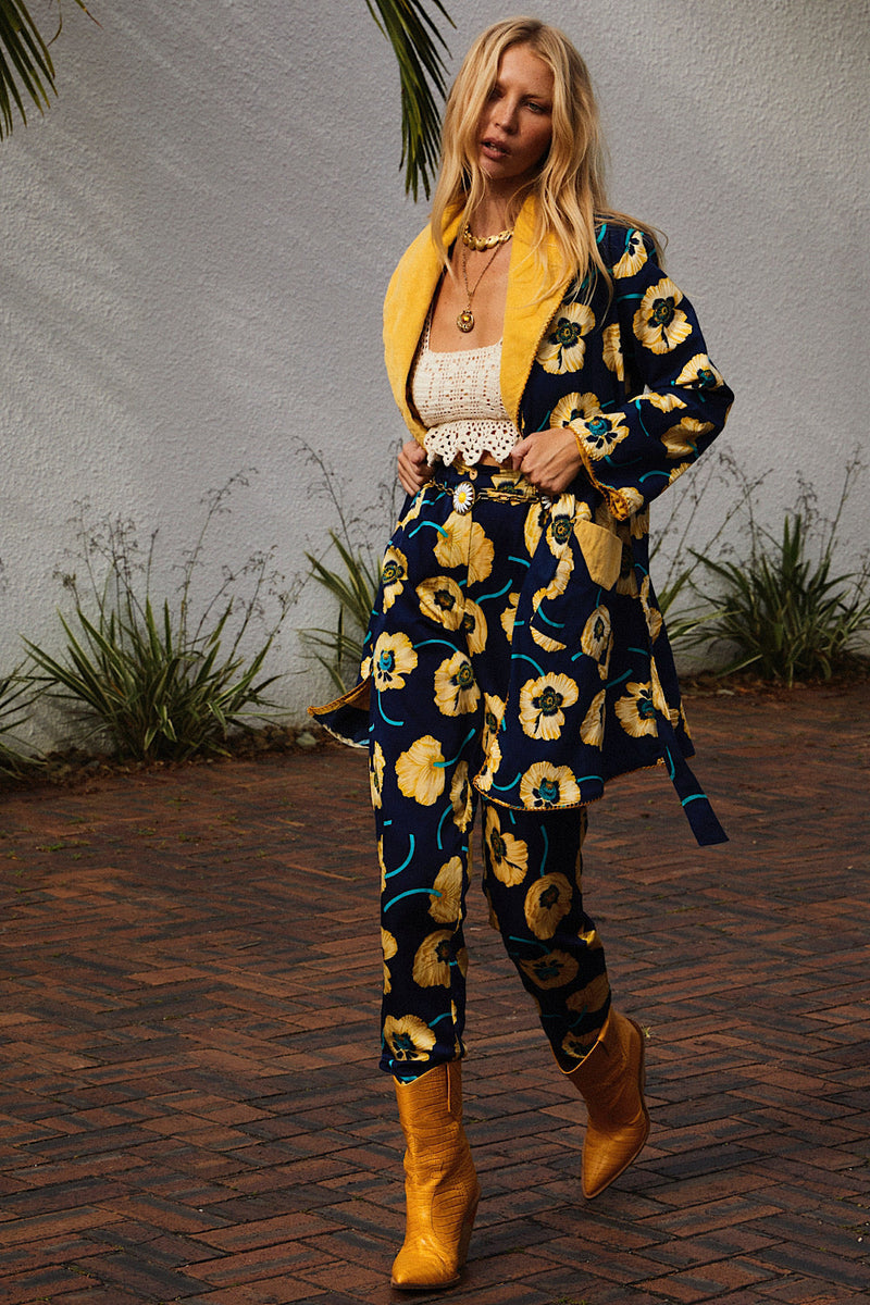 California Girls Silk Satin Pants - Chasing Unicorns