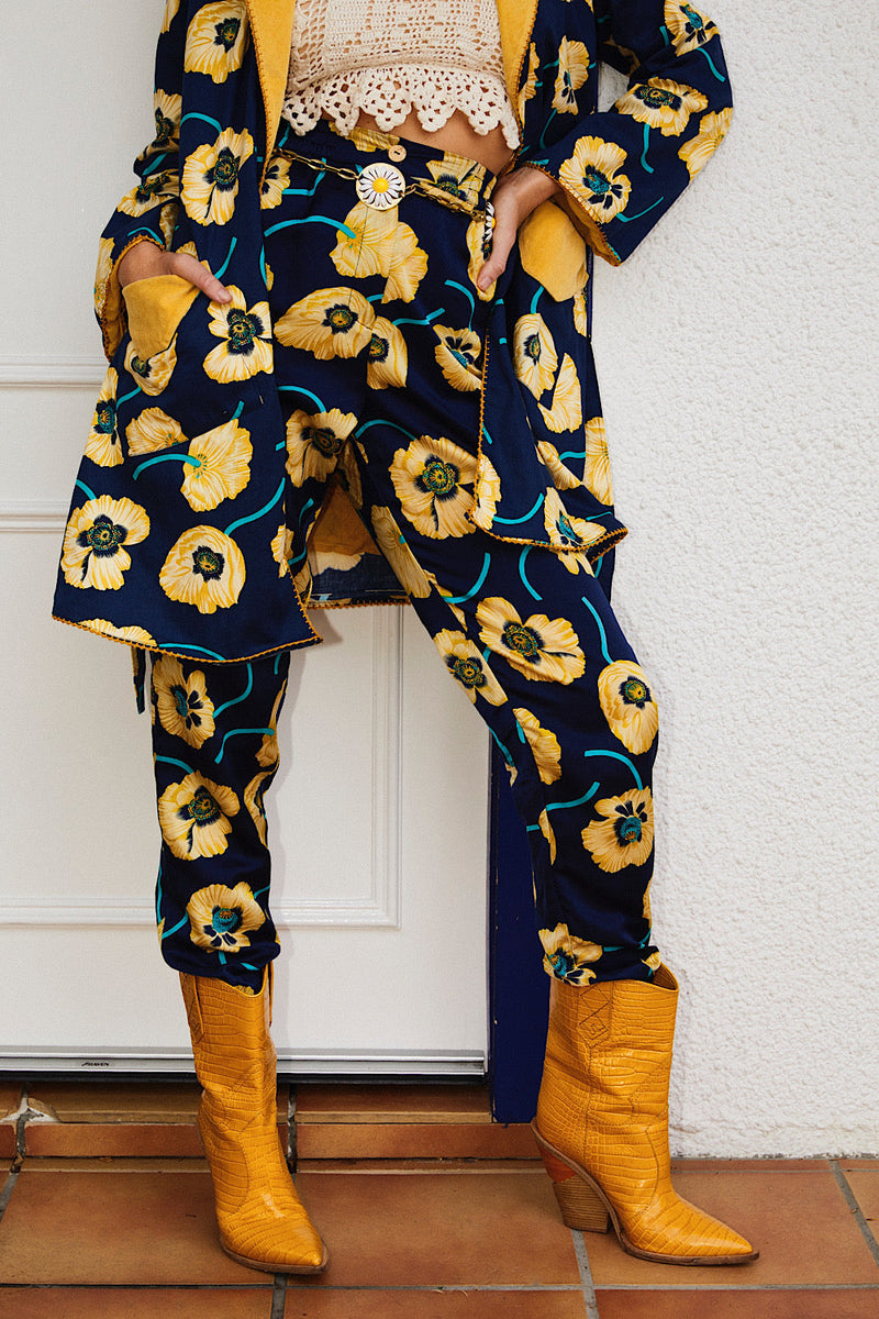 California Girls Silk Satin Pants - Chasing Unicorns