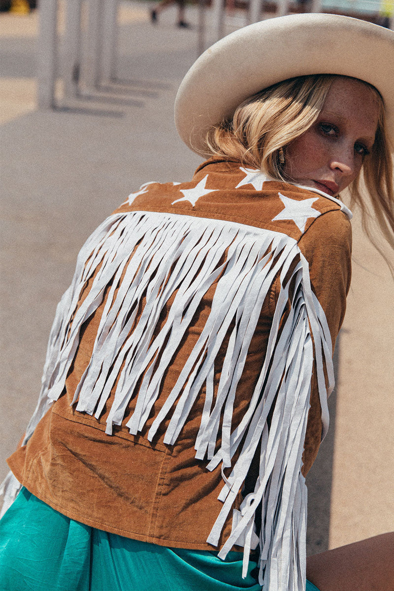 California Stars Velvet And Suede Jacket - Chasing Unicorns