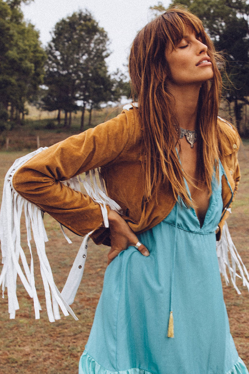 California Stars Velvet And Suede Jacket - Chasing Unicorns