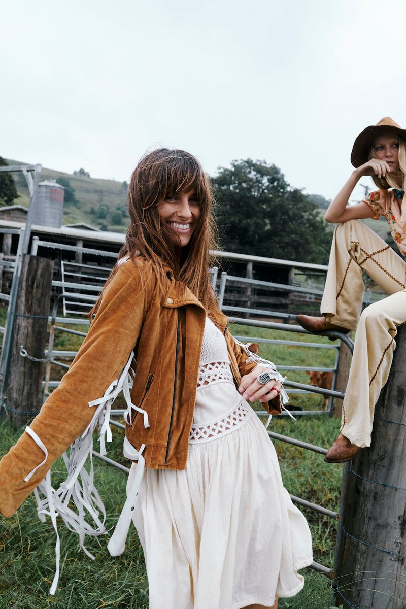 California Stars Velvet And Suede Jacket - Chasing Unicorns