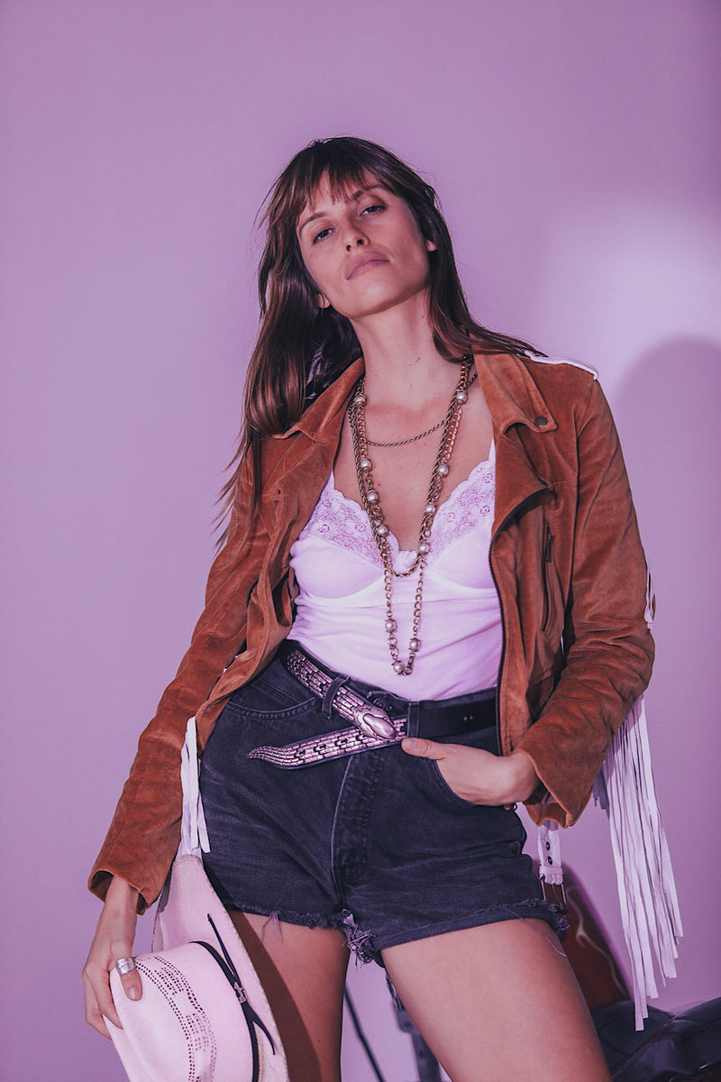 California Stars Velvet And Suede Jacket - Chasing Unicorns