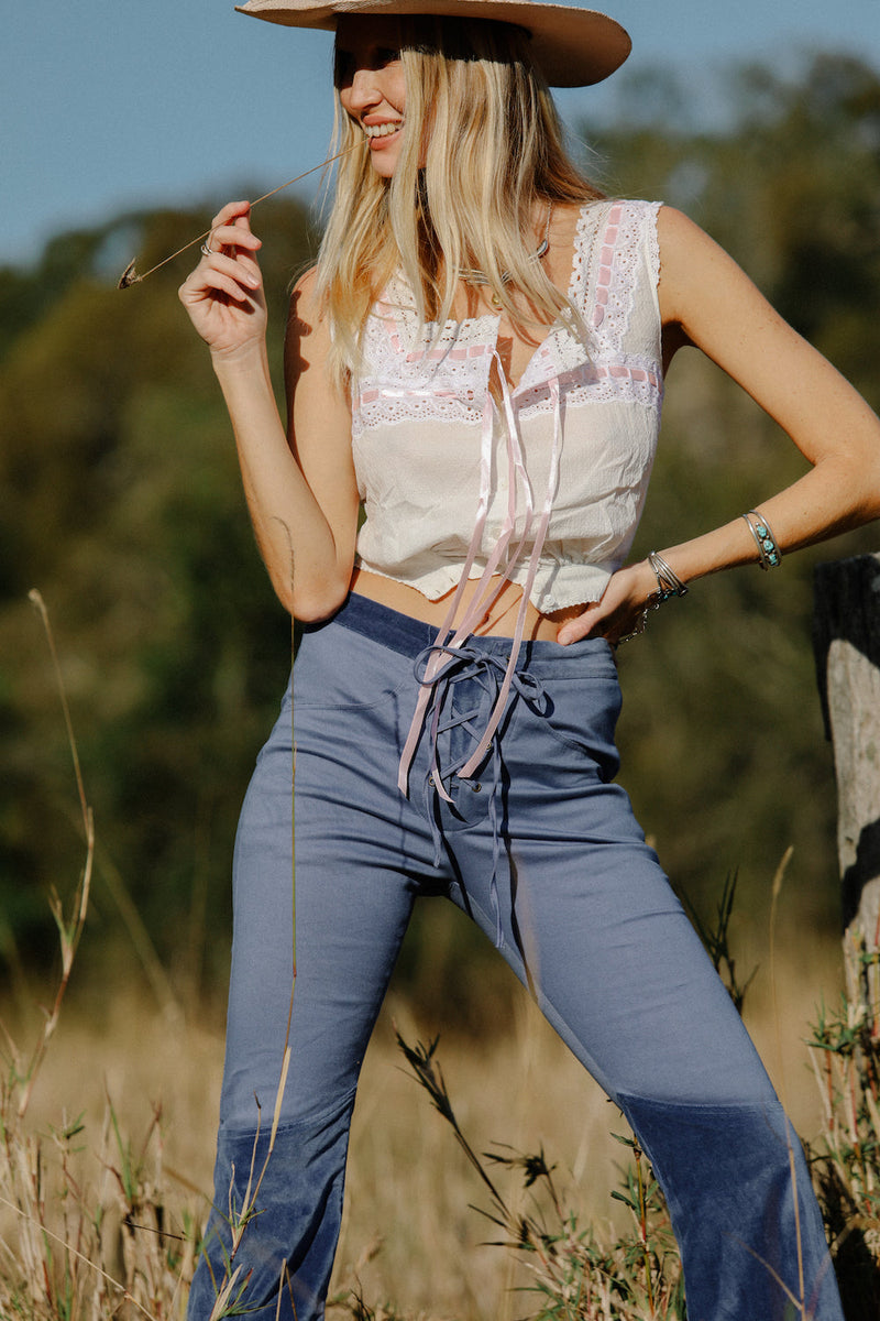 Cotton Fields Eyelet Camisole - Chasing Unicorns