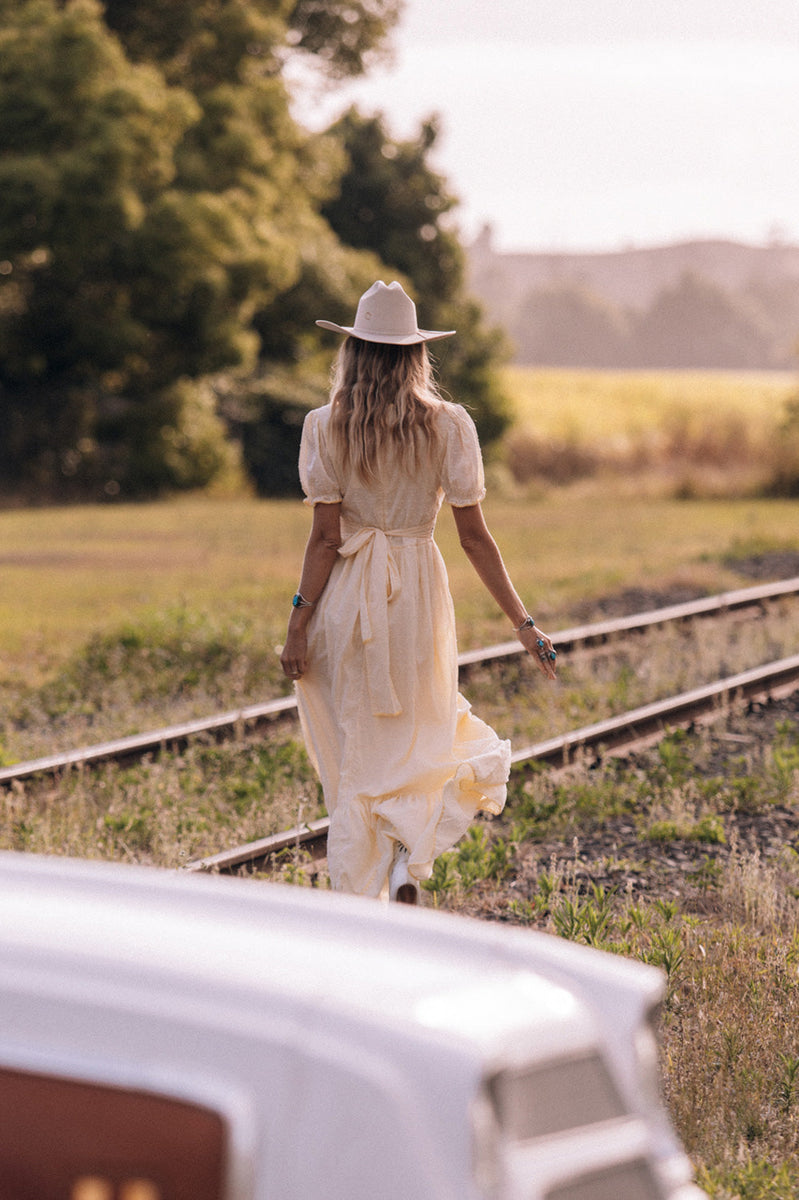 Country Girl Maxi Dress - Buttercup - Chasing Unicorns