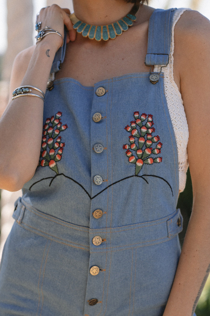 Desert Song Denim Overalls - Chasing Unicorns