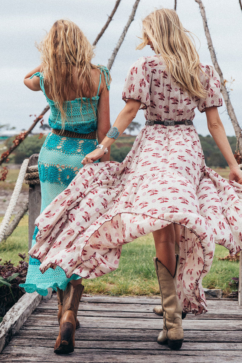 Flower In The Sun Maxi Dress - Chasing Unicorns