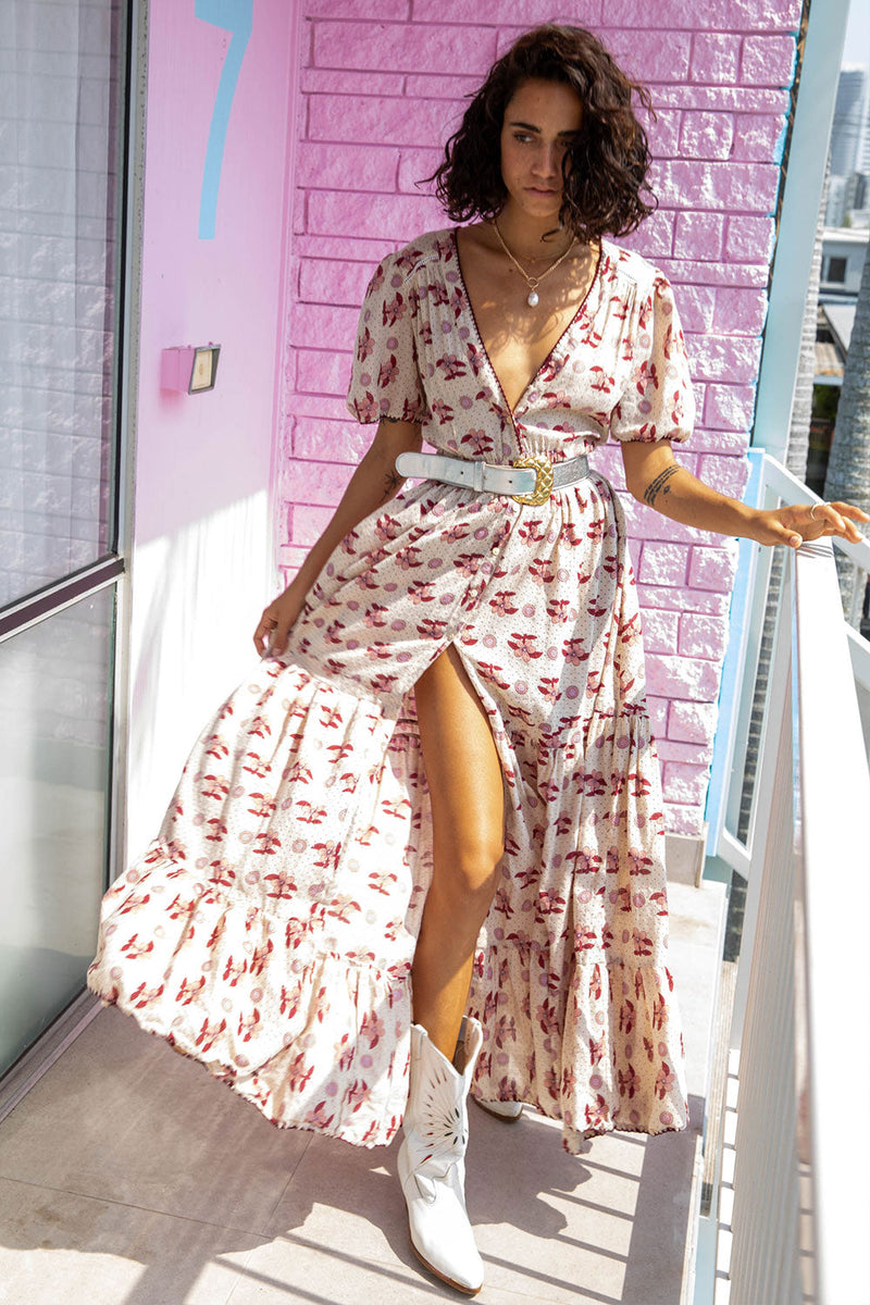 Flower In The Sun Maxi Dress - Chasing Unicorns