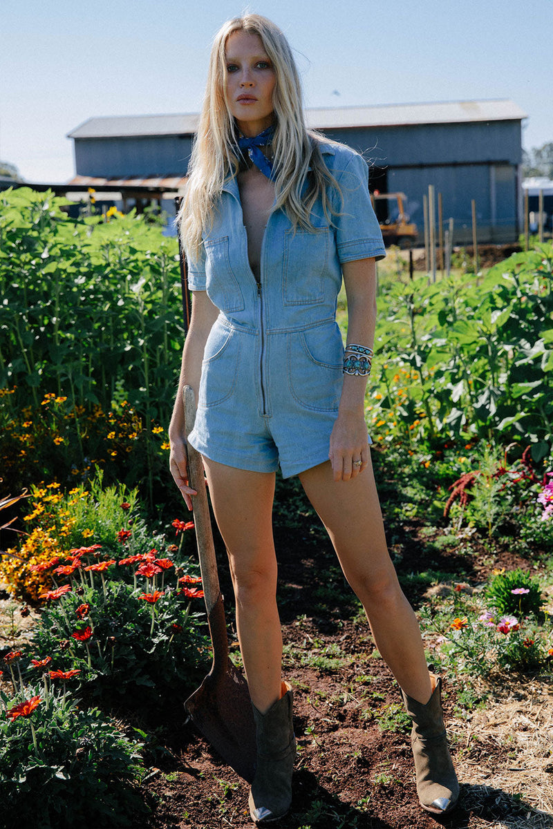 Fly To The Rainbow Short Boiler Suit - Chasing Unicorns