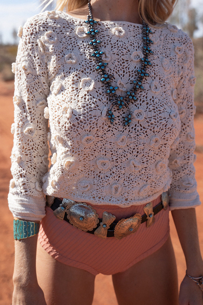 Gold And Turquoise Inlay Cuff - Chasing Unicorns