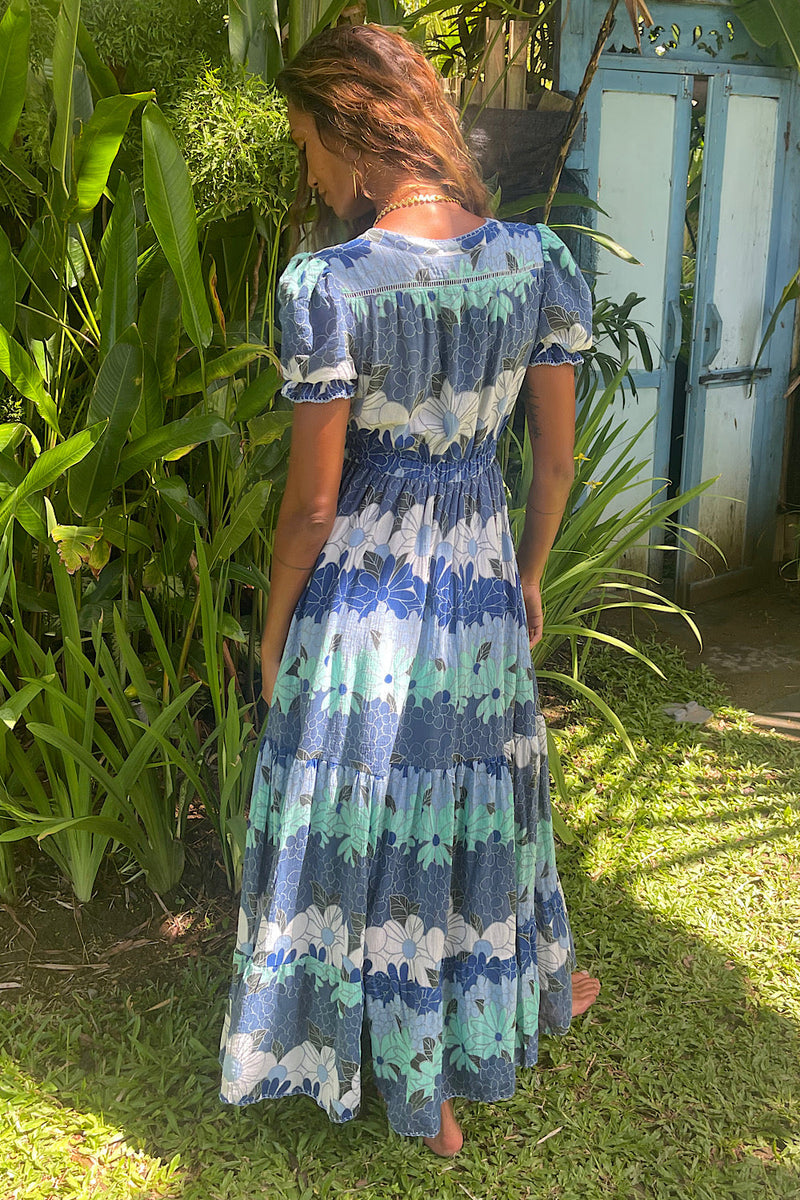 Hawaiian Haze Maxi Duster Dress - Chasing Unicorns