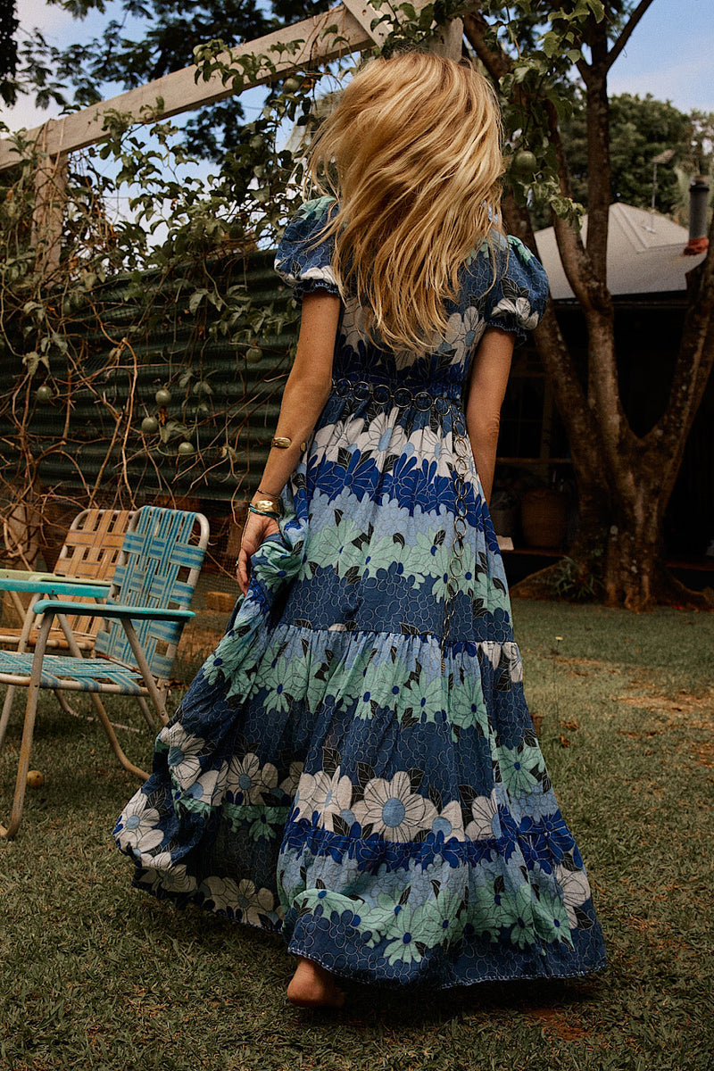 Hawaiian Haze Maxi Duster Dress - Chasing Unicorns