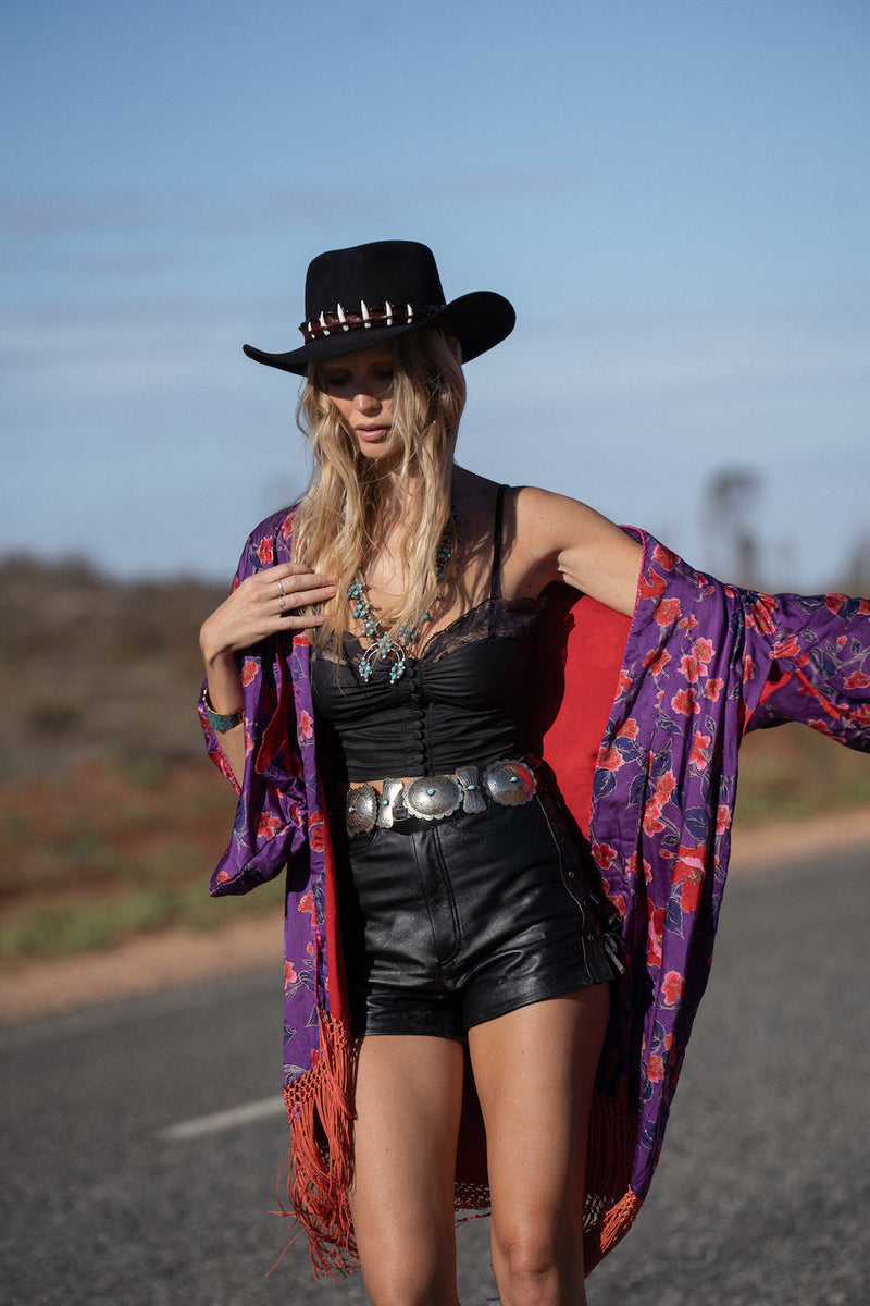 Heaven Can Wait Leather Shorts - Chasing Unicorns