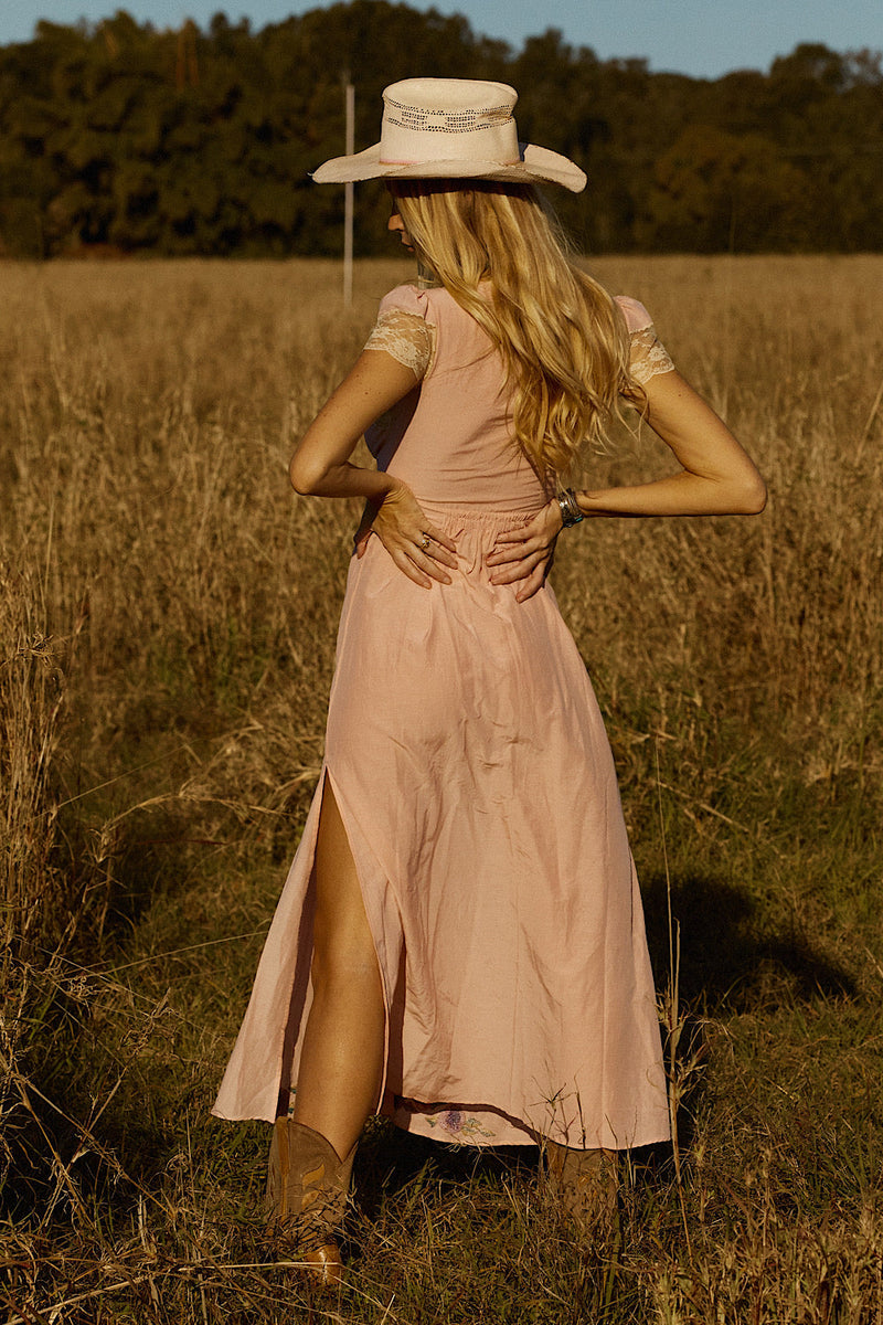 Into My Soul Cotton Voile + Lace Midi Duster Dress - Chasing Unicorns