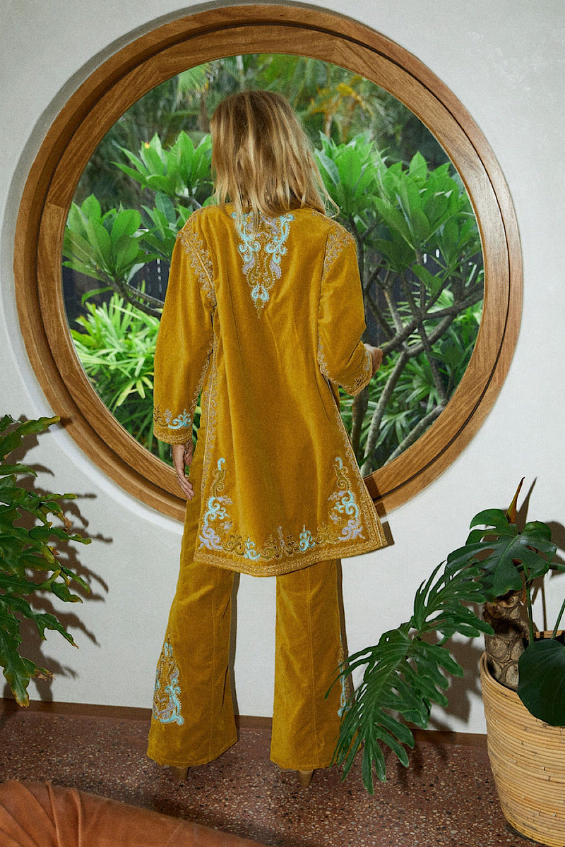 It’s Only Rock’N’Roll Long Line Jacket - Chartreuse - Chasing Unicorns