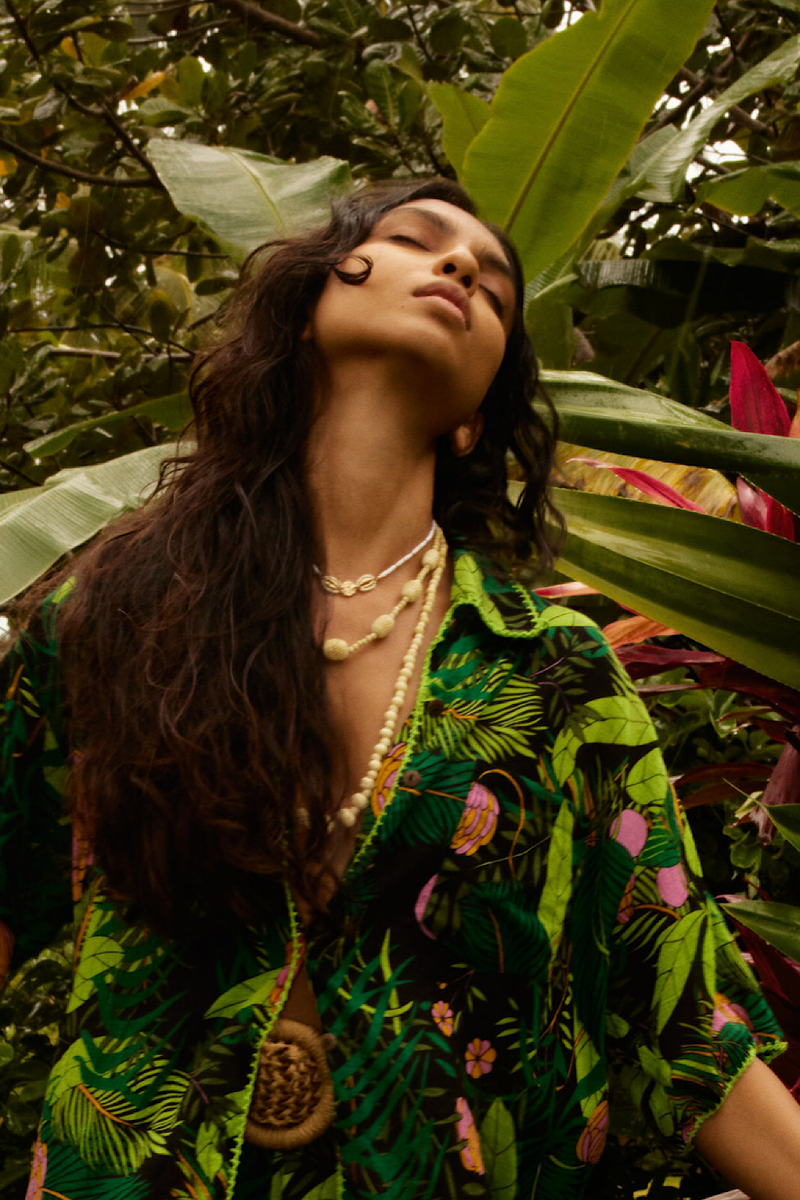 Jungle Cotton Gauze Short Sleeve shirt - Chasing Unicorns