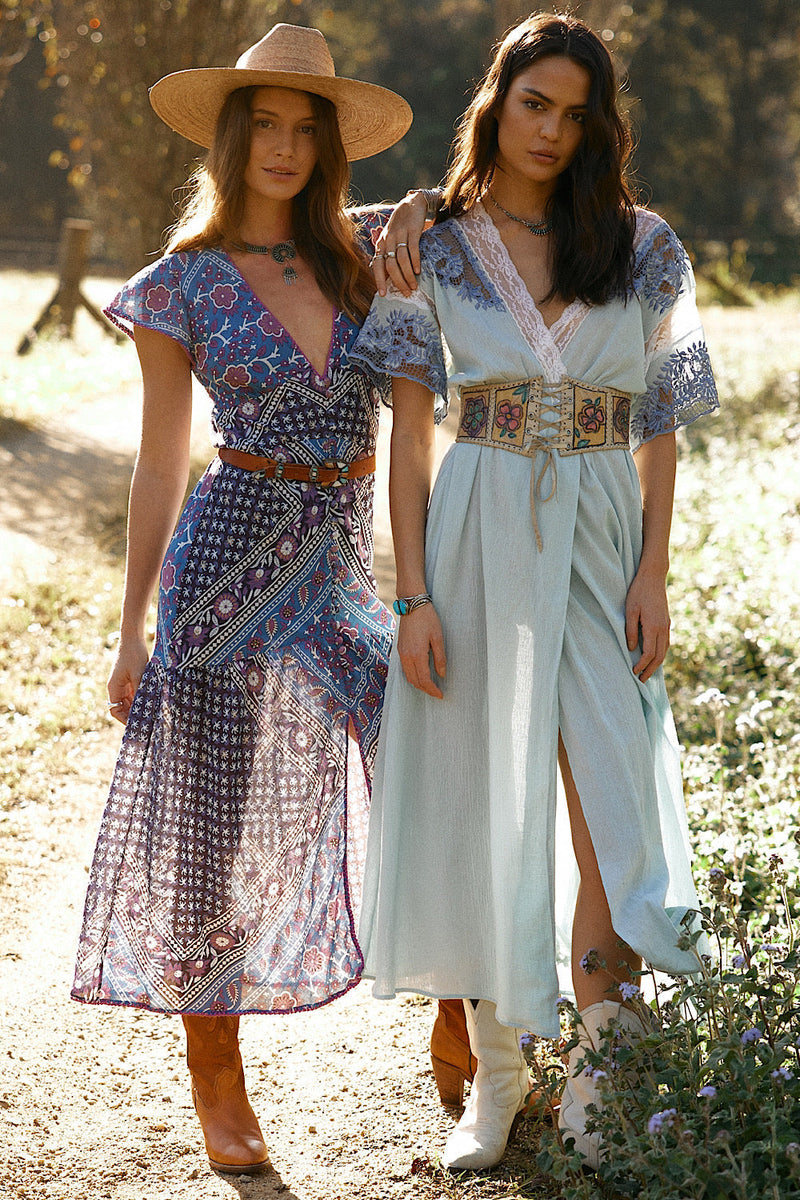 Keep Me In Your Heart Cotton Gauze + Lace Cutwork Embroidered Duster - Chasing Unicorns