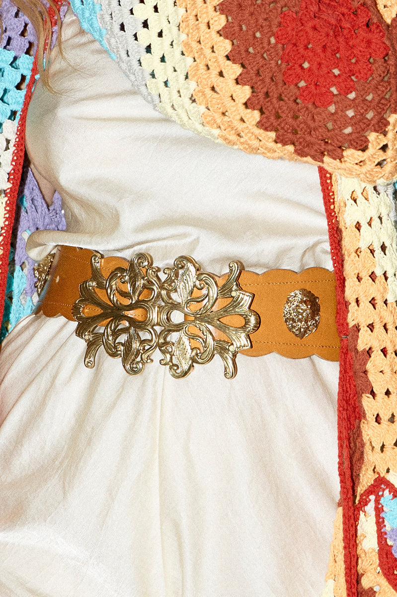 Leather Lion Head Belt - Chasing Unicorns