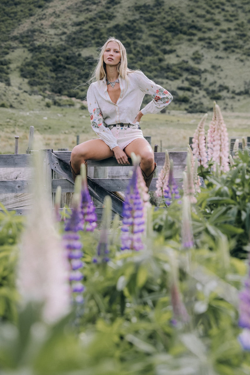 Long Hot Summer Crochet Shorts - Chasing Unicorns