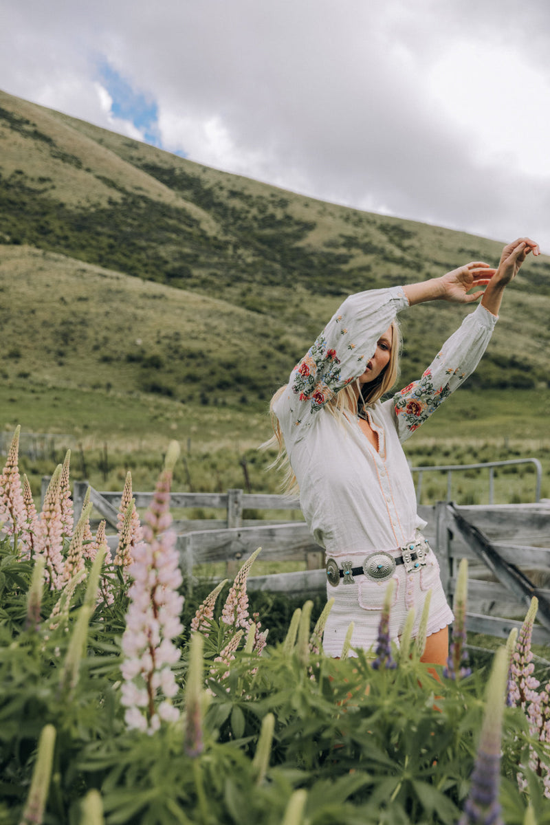 Long Hot Summer Crochet Shorts - Chasing Unicorns