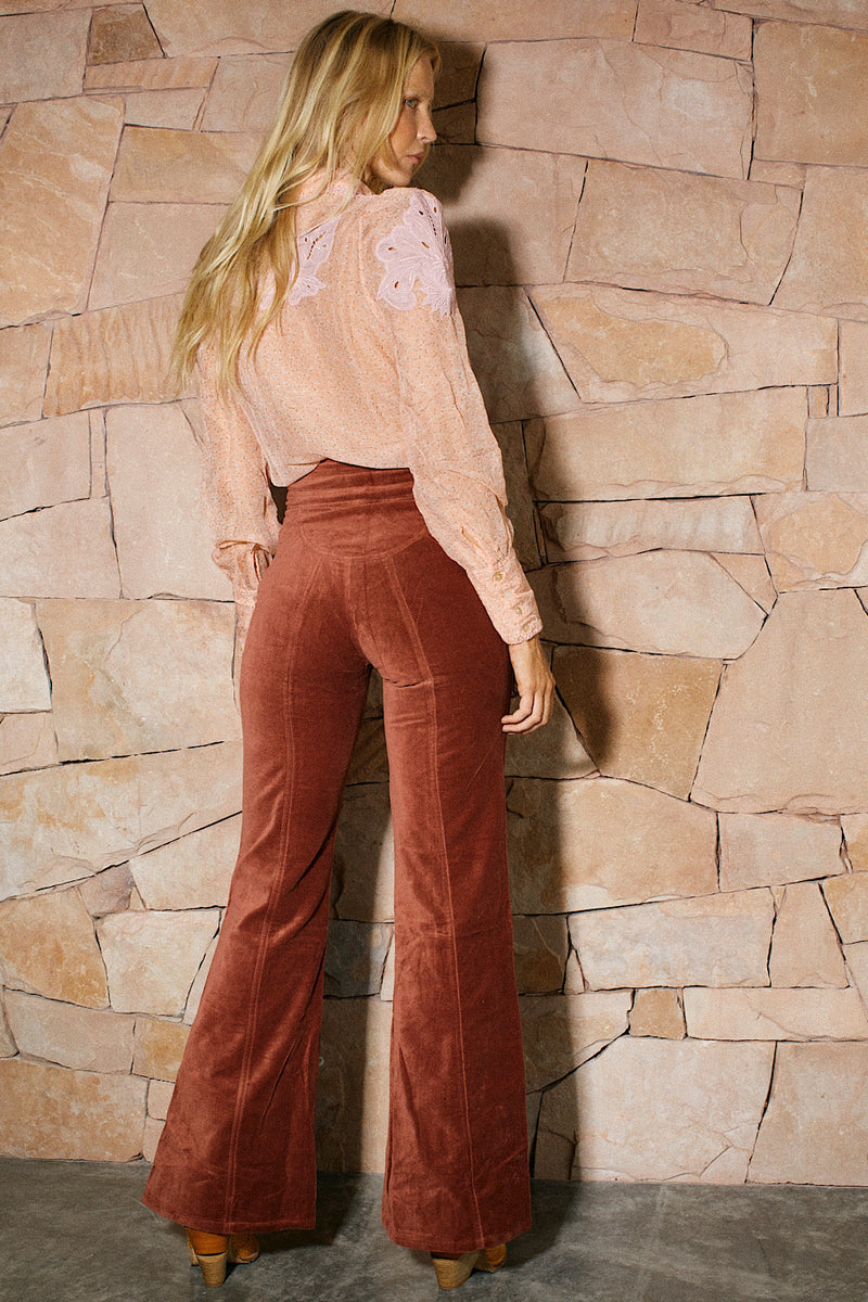 Love Is Like A Butterfly Silk/Cotton Blouse - Chasing Unicorns