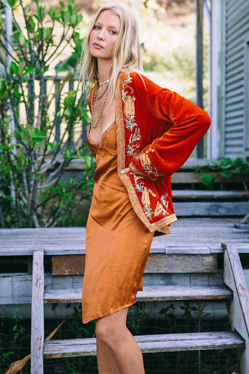 Midnight Rambler Velvet Jacket - Chasing Unicorns