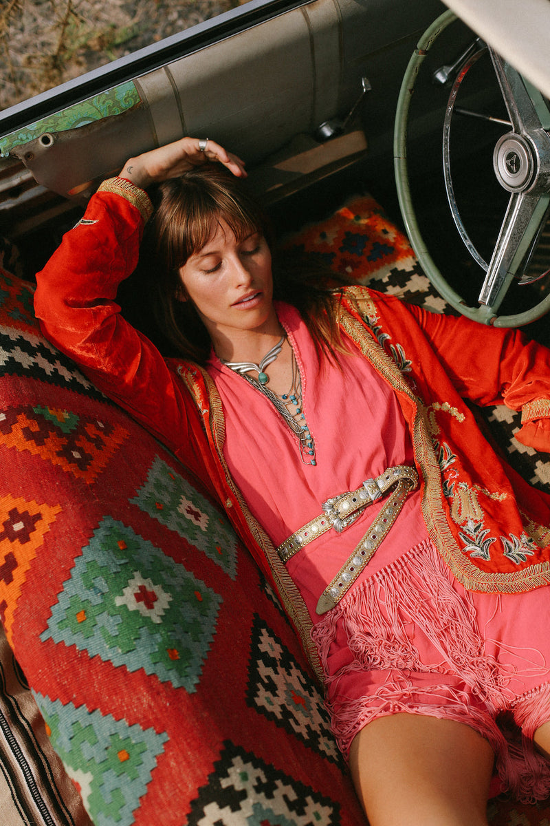 Midnight Rambler Velvet Jacket - Chasing Unicorns