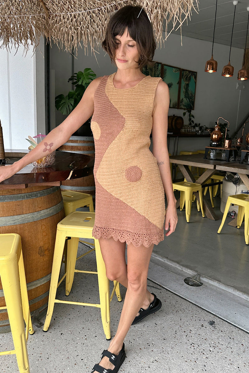 NEW Black Summer Hand Crochet Mini Dress - Chasing Unicorns