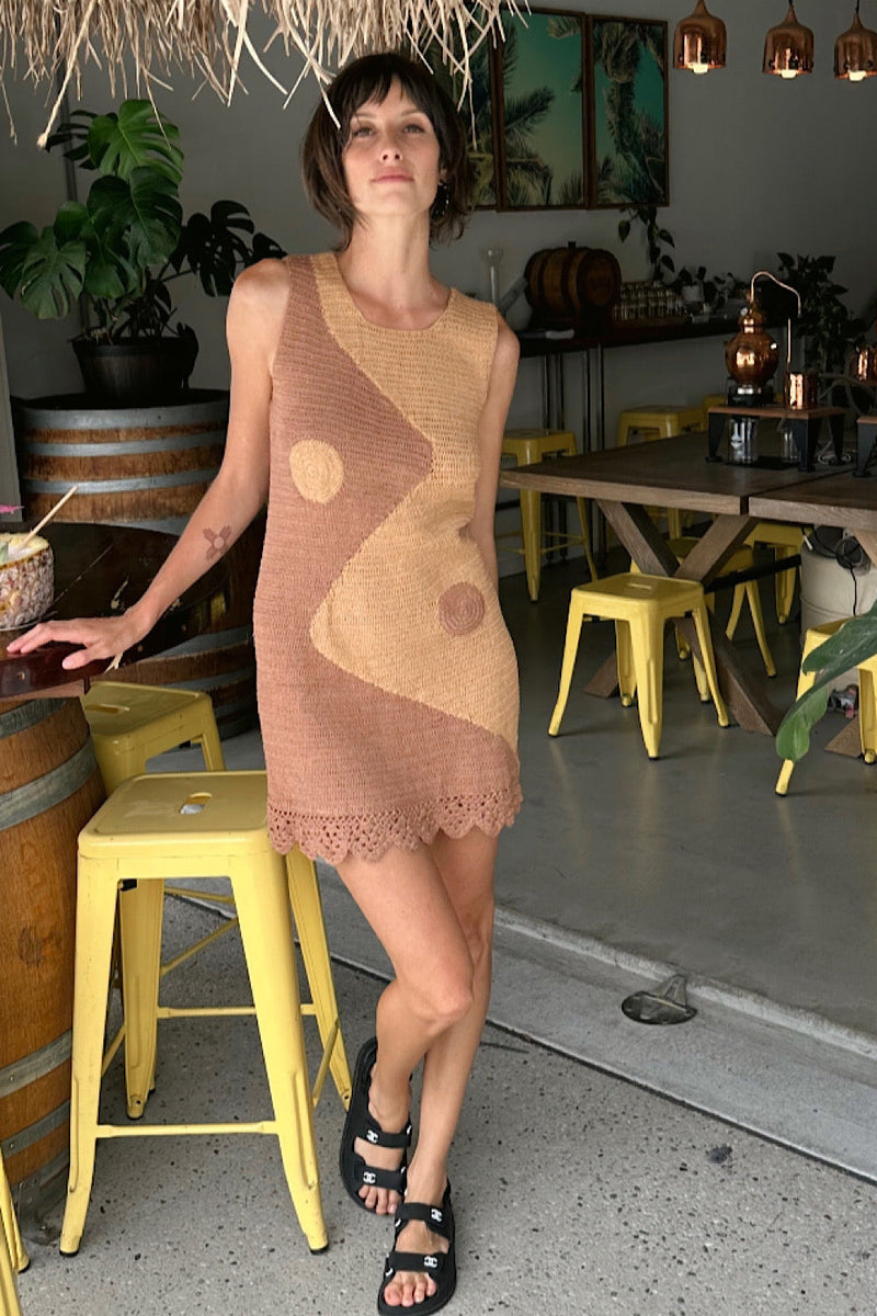 NEW Black Summer Hand Crochet Mini Dress - Chasing Unicorns