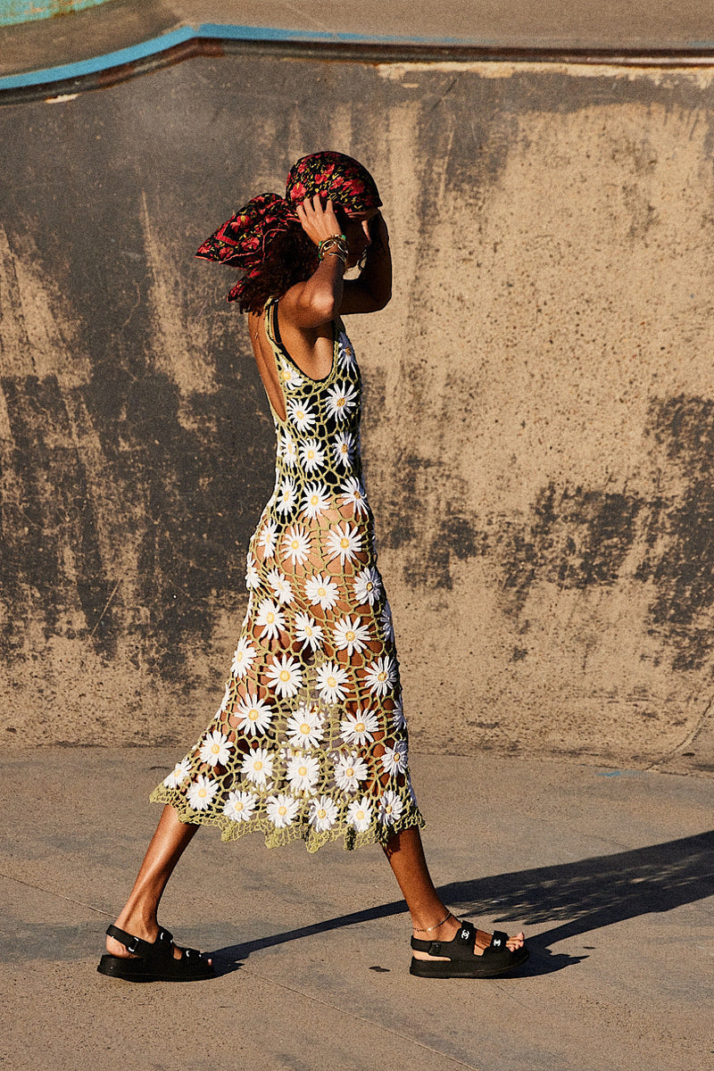 NEW Daisy Jane Crochet Sleeveless Maxi Dress - Chasing Unicorns