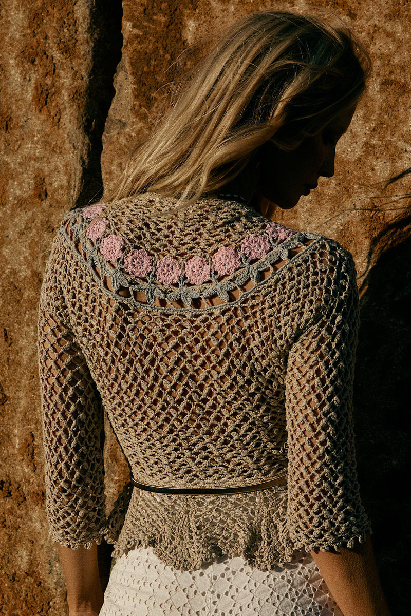 One Kind Favour Hand Crochet Jumper - Chasing Unicorns