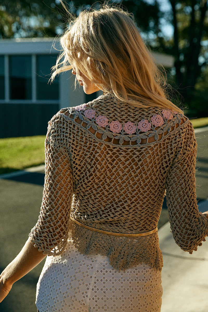 One Kind Favour Hand Crochet Jumper - Chasing Unicorns