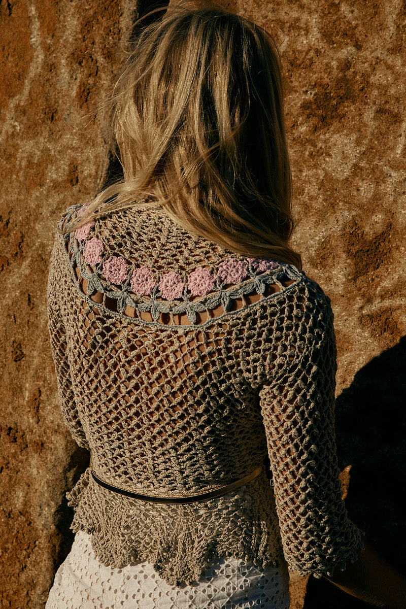 One Kind Favour Hand Crochet Jumper - Chasing Unicorns