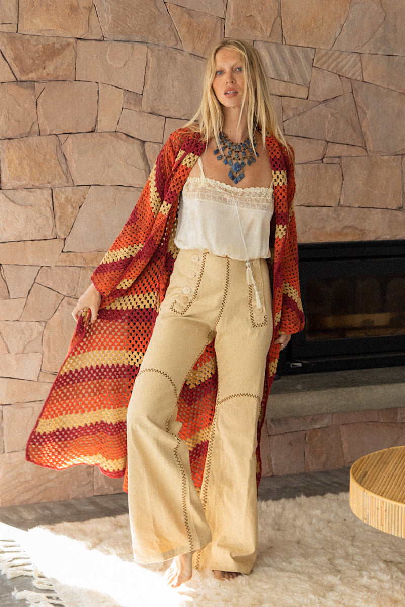 Peaceful Easy Feeling Silk + Lace Camisole - Champagne - Chasing Unicorns