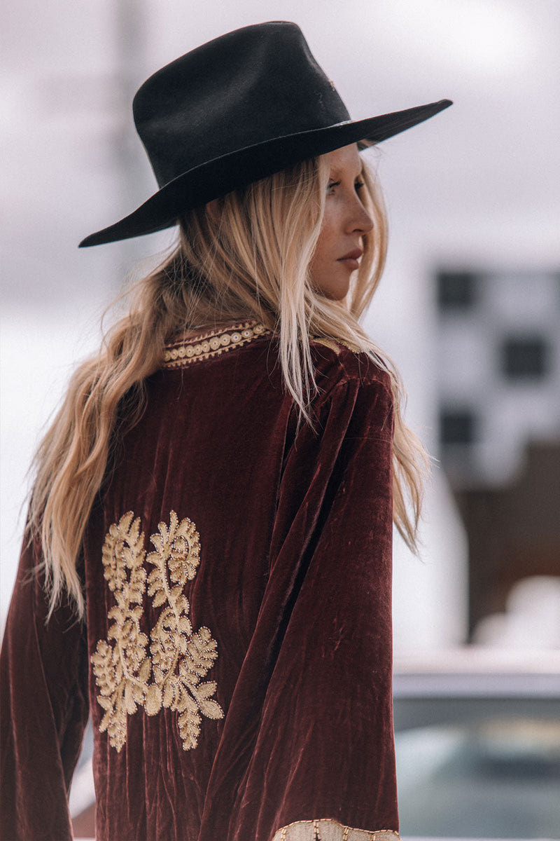 Queen Of Hearts Velvet Tunic Dress - Chasing Unicorns