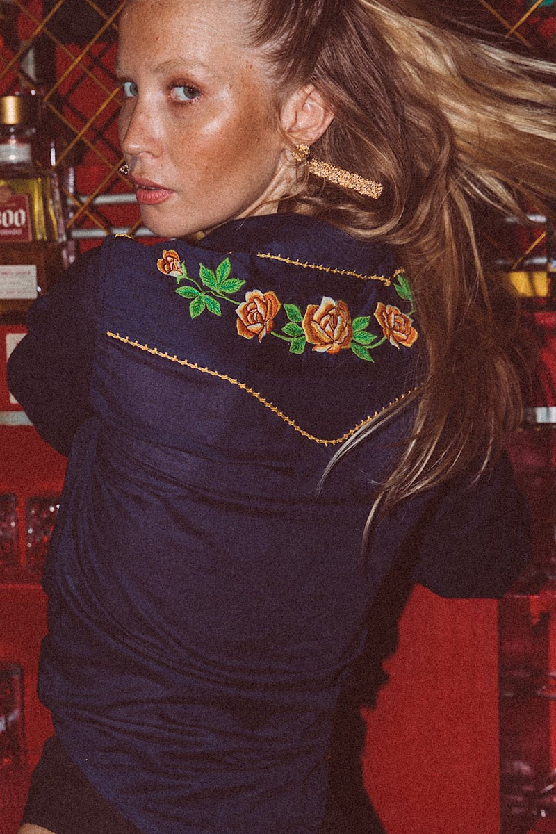 Rebel Yell Western Blouse - Chasing Unicorns