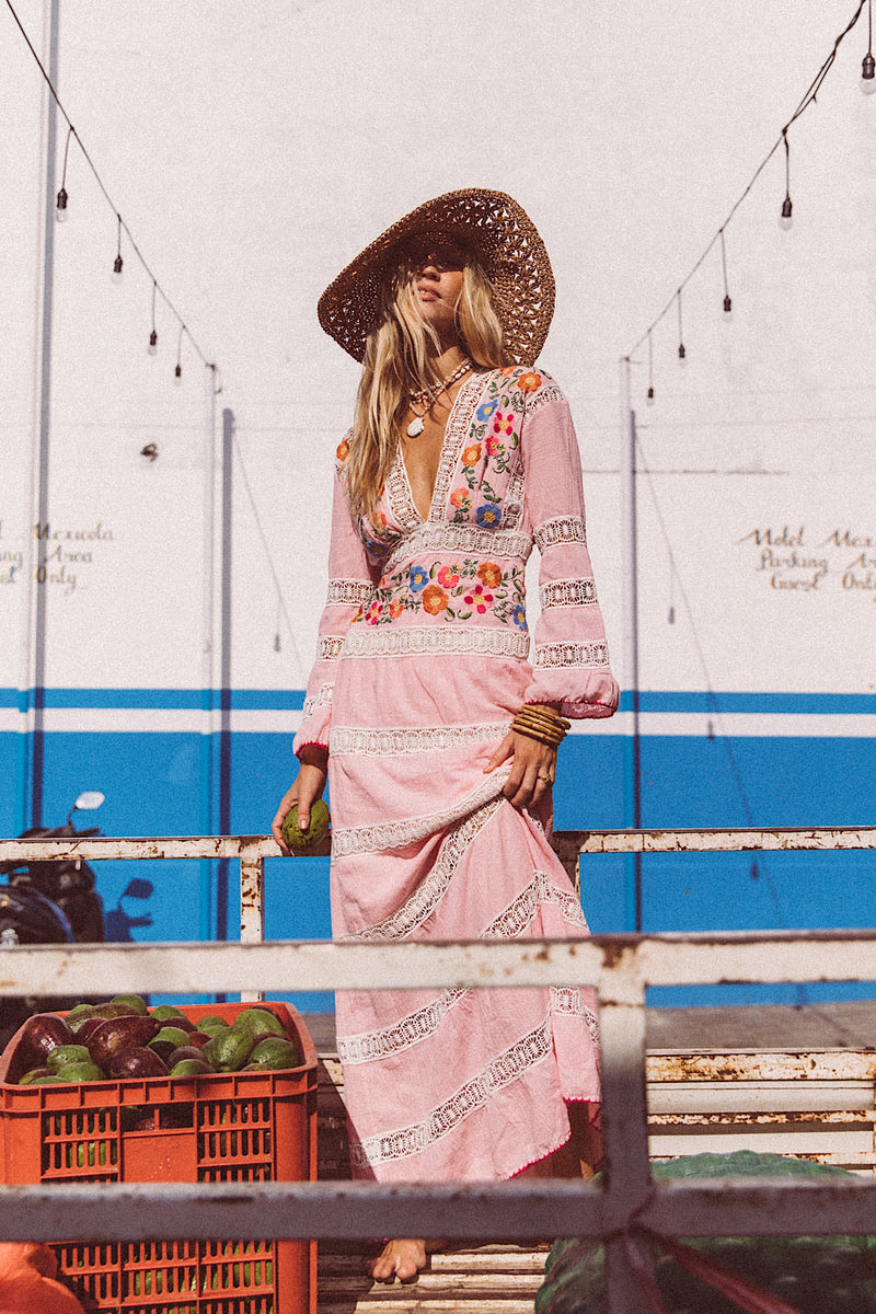 South Of The Border Mexican Maxi Dress - Chasing Unicorns
