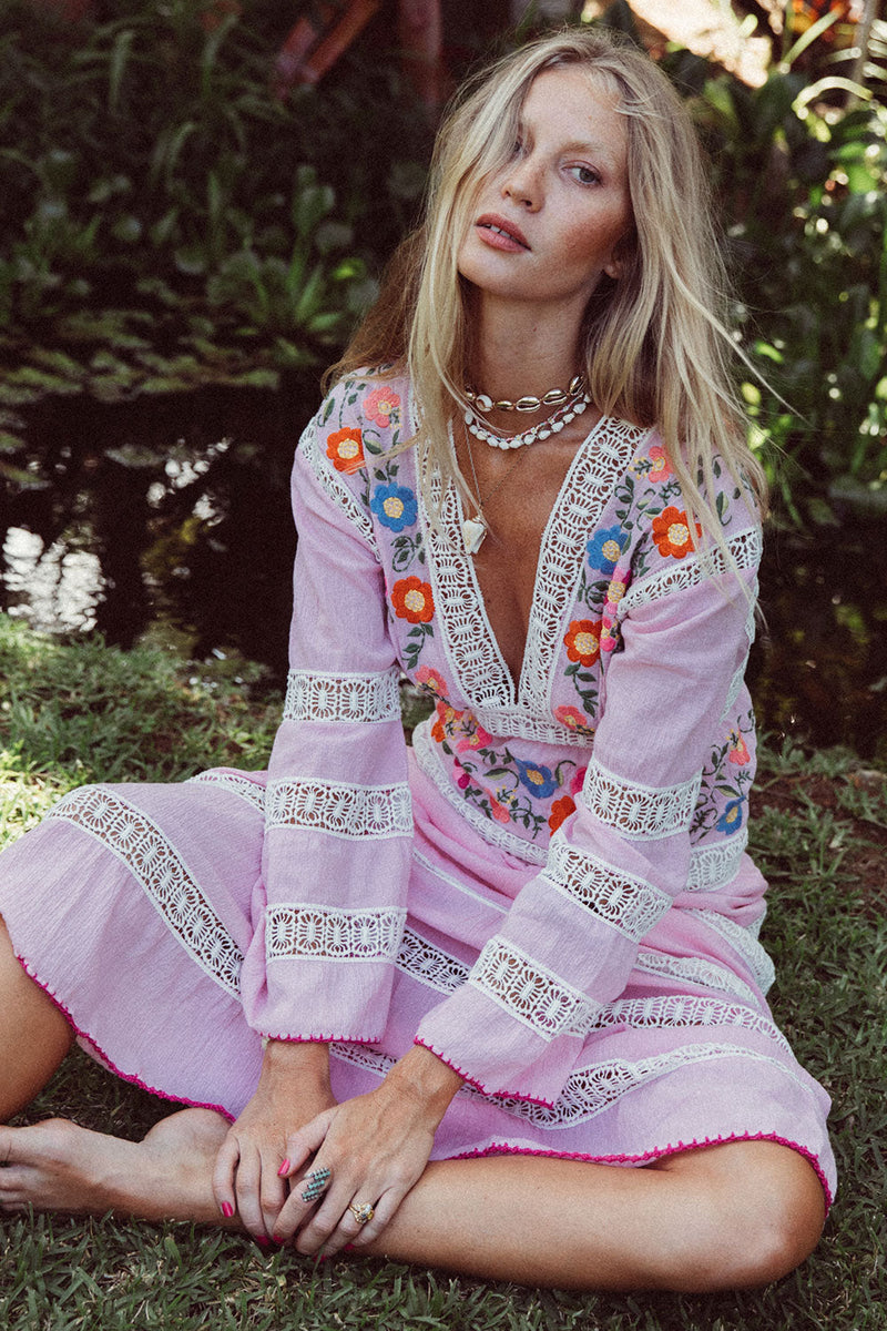 South Of The Border Mexican Maxi Dress - Chasing Unicorns