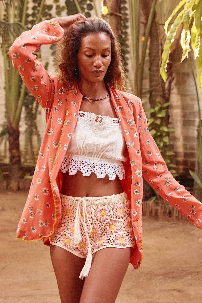 Summer Nights Crochet Daisy Set - Chasing Unicorns